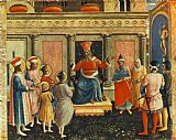 Saint Cosmas and Saint Damian before Lisius by Fra Angelico